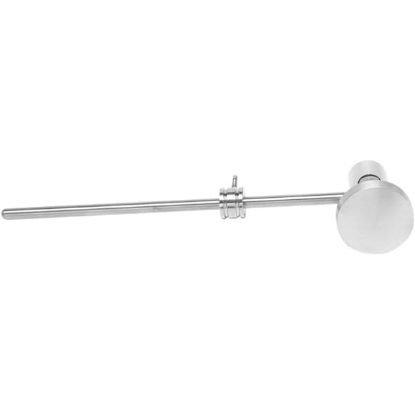 Basstrommepedal med klubbe i aluminiumlegering, justerbar hammer, tilbehør til perkusjonsinstrument