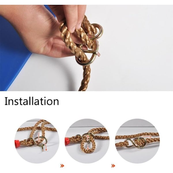Adjustable Suspension Strap for Swing, Tree Hanging Rope, Hammock Extension