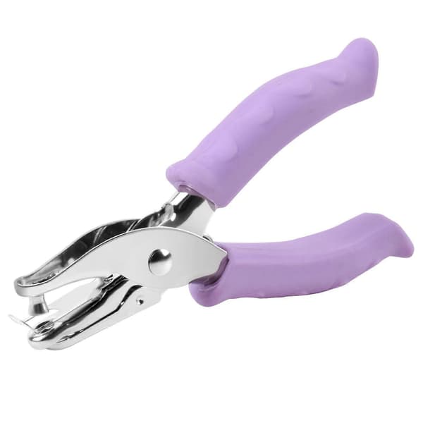 1 pc Hole Punch, Paper Punch Pliers 8 Sheet Capacity, Round