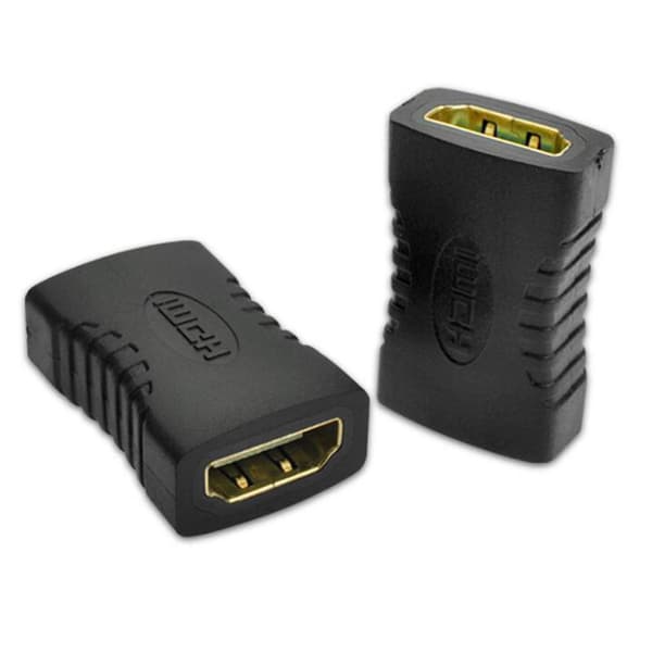 HDMI-adapter hunn til hunn, HDMI-forlengelseshode, gjennomgående