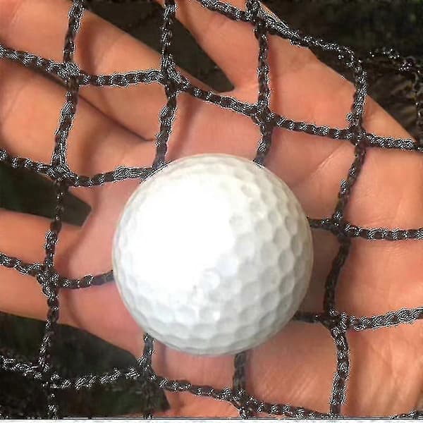 4*4m Havdam Net Golf Træning Barriere Net 2,5cm Masker 2*2m SORT 2*2m BlACK