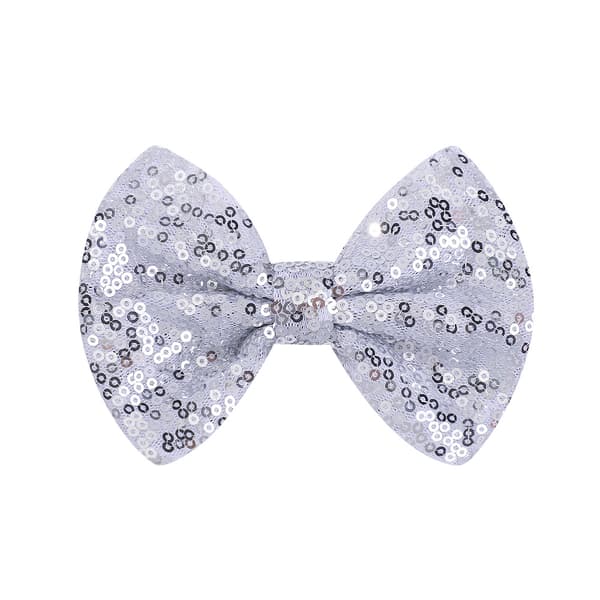 Sett med 3 store glitterhårnåler Glitter Nylon Hestehaleholder for