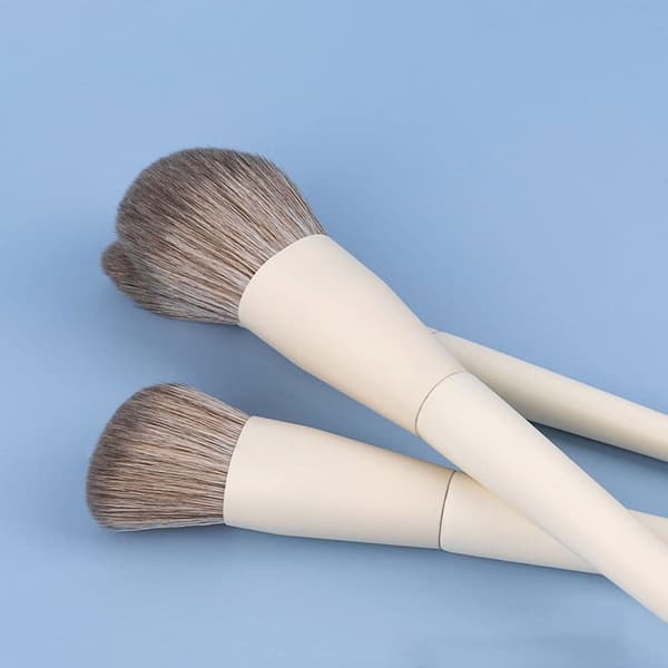 10 stk Makeup Børstesæt Lilla Professionel Blød Blush Børste