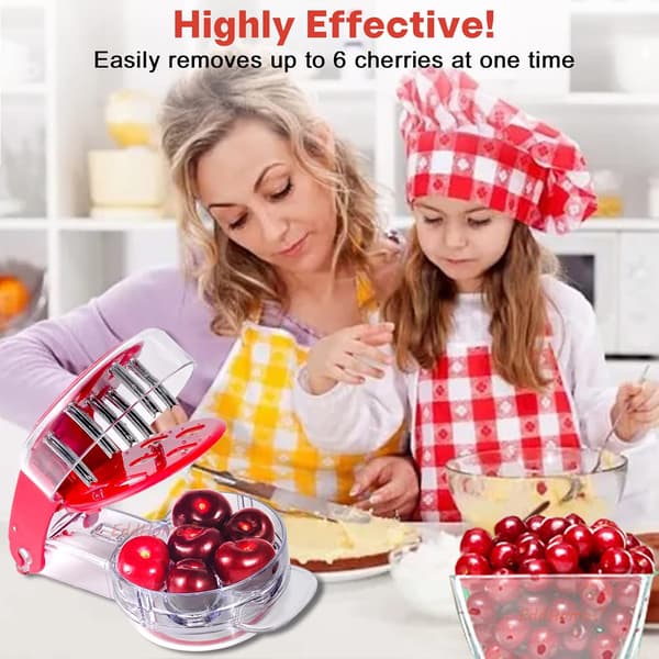 Stainless Steel Cherry Pitter, Cherry Pitter, Multiple Cherries