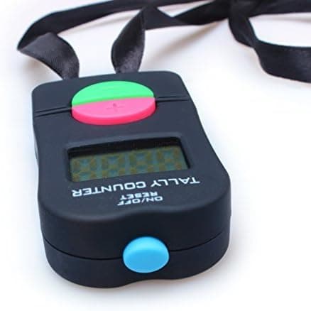 Napsautuslaskuri, digitaalinen käsilaskuri, elektroninen