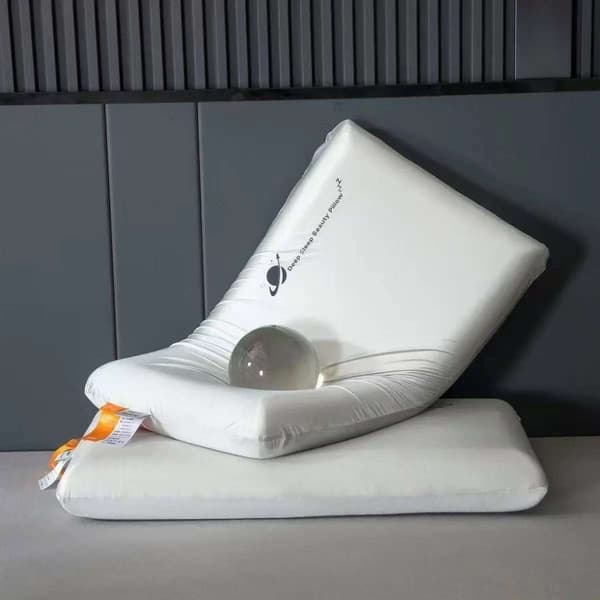 Ergonomisk minnesskumkudde för att lindra ortopedisk smärta i nacke och axlar