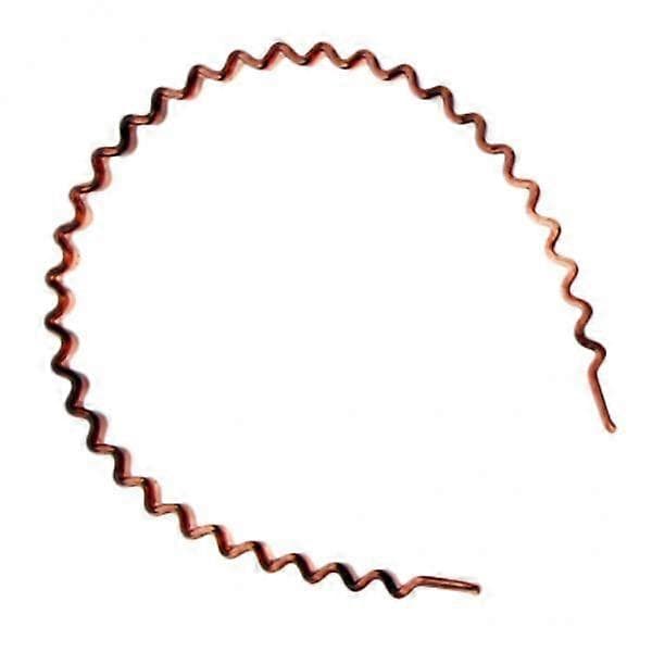 2x Wavy Plastic Hairband, As Described
