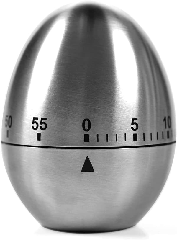 Mekanisk eggklokke, 60 minutters kjøkkentimer for matlaging