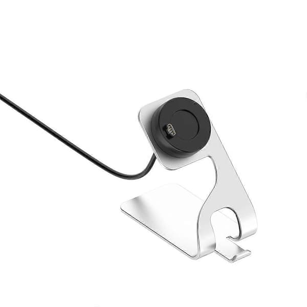 For Garmin-Forerunner 55 Smartwatch Laderholder Ladestativ Dokkingstasjon Grå Gray