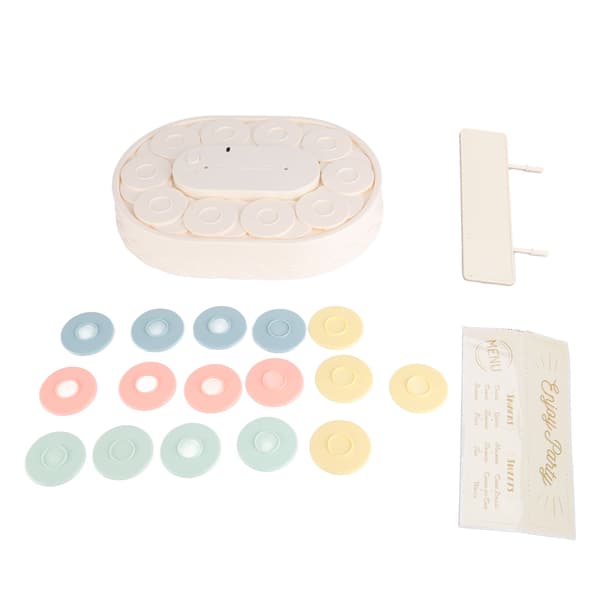 Automatisk roterende sushimaskine displaystativ pladespiller til dessert cupcake