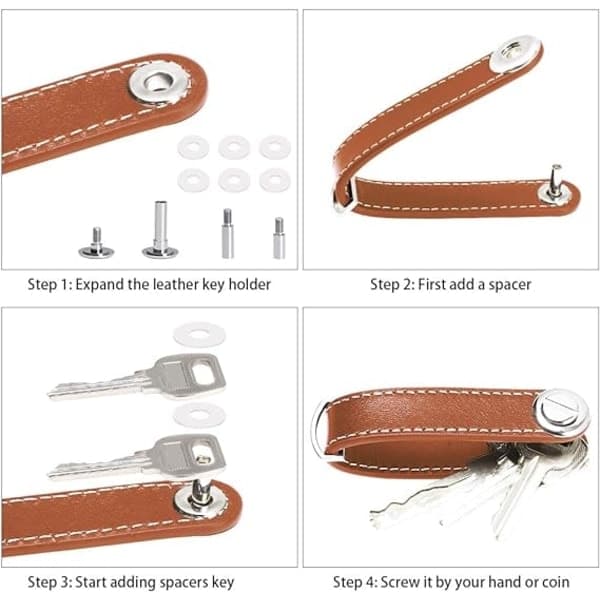 Key Organizer, Portable Keychain | Smart Pocket Key Holder with Gift Box, Stylish, Functional and Practical