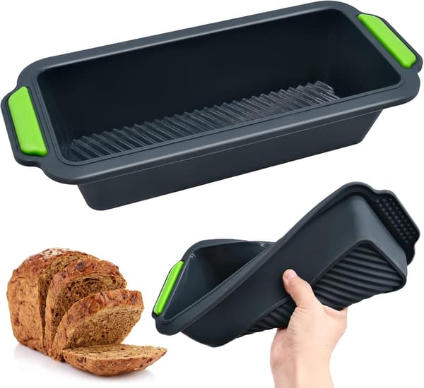 Silikone Toastform, Rektangulær Silikoneform til Brød