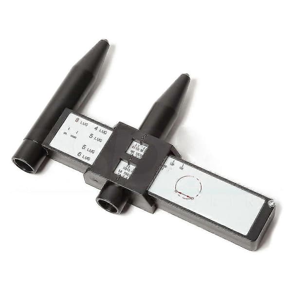 Pcd Mätlinjal Fälg Bil Hjul Bultmönster Mätverktyg Hål 4 5 6 8 Lug (rui)