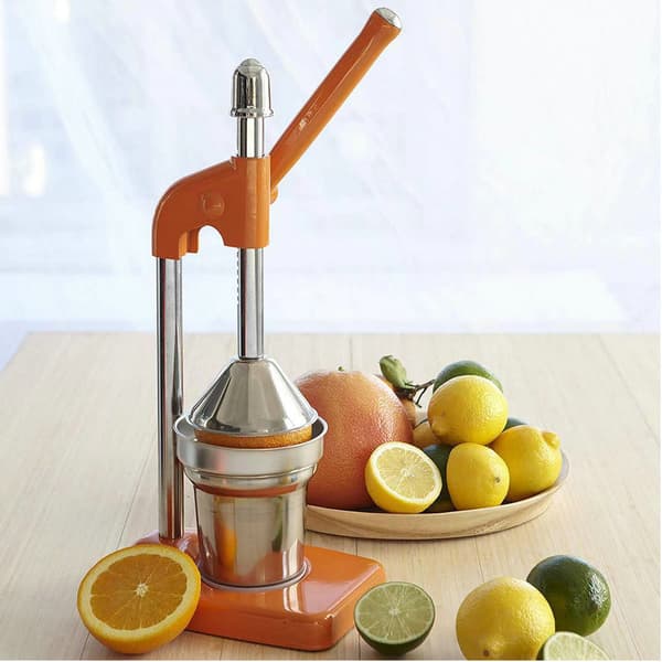 Manual Press Stainless Steel Fruit Juicer Handheld Vegetable Fruit Orange Juicer Blender Making Cup