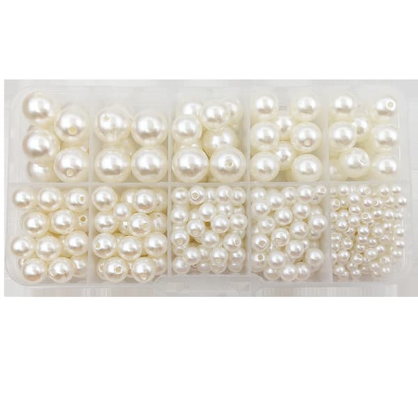 #440 stk. Perler til smykkefremstilling DIY#