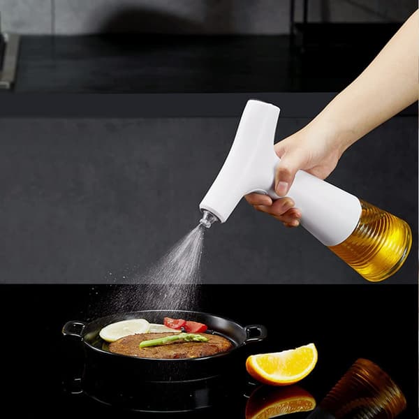 Electric Spray Bottle for Cooking Oils 240ml White Vit one size