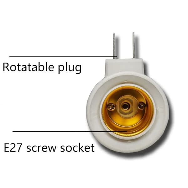 E27 Socket Plug Adapter