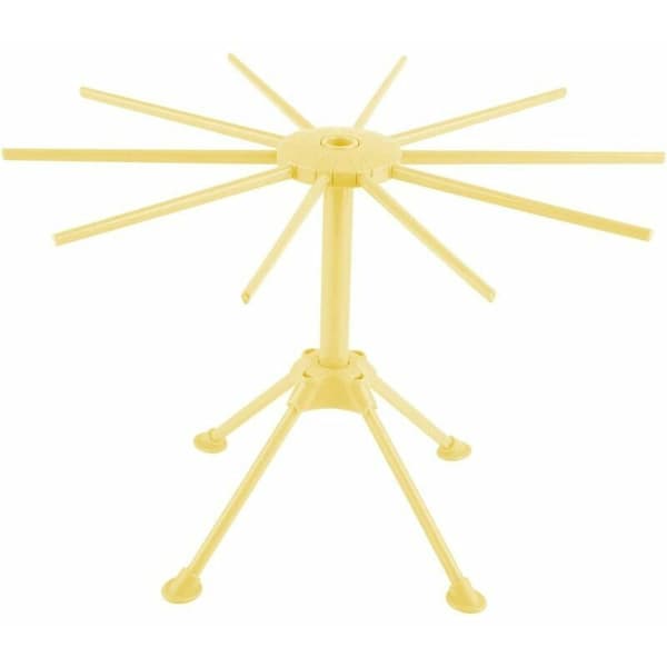Spaghetti Dryer Pasta Dryer Foldable Drying Rack Stand Kitchen Drying Tool (Yellow)