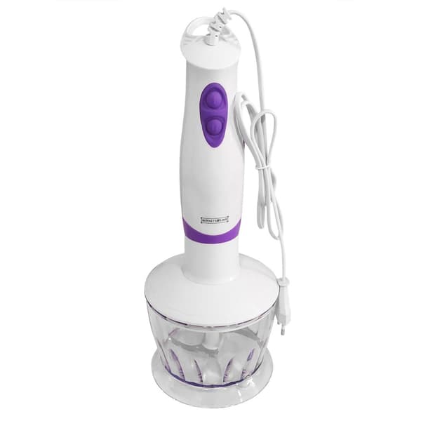 Stavblender med tilbehør - 250 W Vit white
