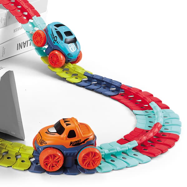 Soft Rubber Track Roller Coaster Weightless Tram Cross-border