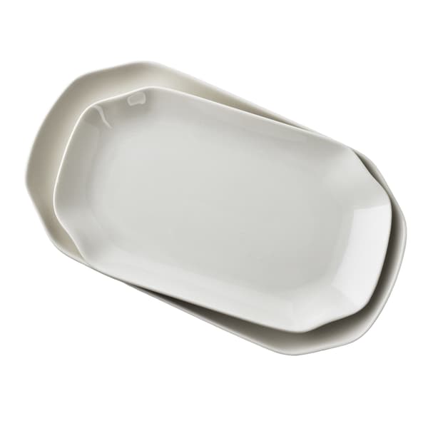 Porcelæns serveringsfad BASIC 26 x 15 x 3 cm 1 stk