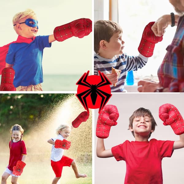 Par Giant Spider-Man Boksehansker - Superhelt - Barn DXGHC