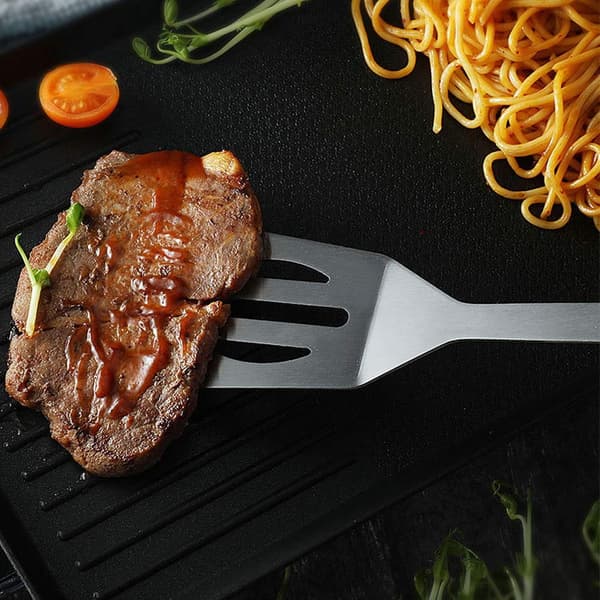 3-delt grillsæt, grilltilbehør i rustfrit stål