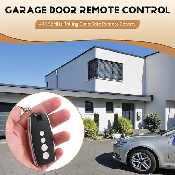 For KING GATES STYLO2K Garage Door Remote Control 433.92MHz Rolling Code Gate Remote Control Hand Tr