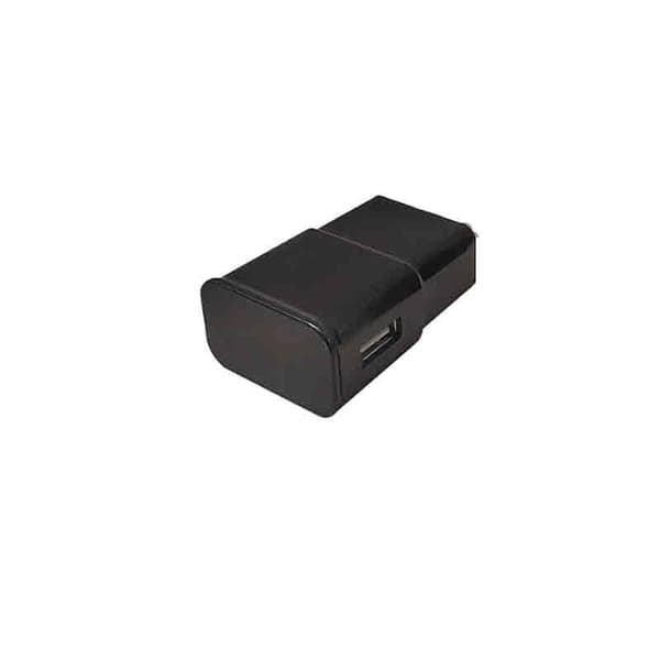 5 STK 5V 1A 2A enkelt USB-interface (2A US sort) -