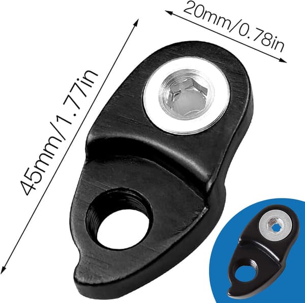 Derailleur Hanger, Derailleur Hanger Hook Extensio