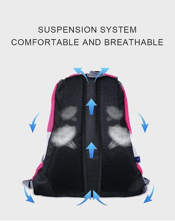 Pet Backpack, Breathable Travel Bag, Large