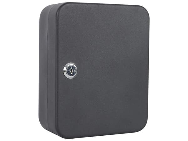 Metal Key Cabinet - Lockable Key Box for 20 Keys 784