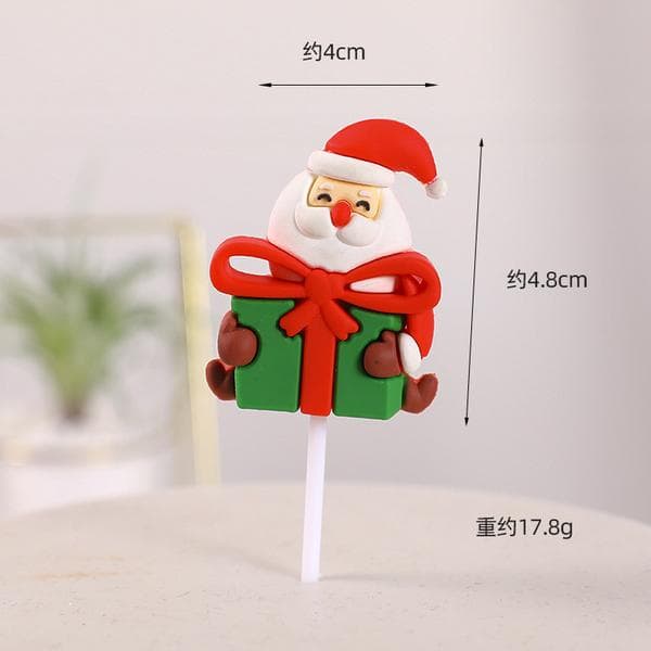 Five Styles Five Pieces Bichon Cake Toppers