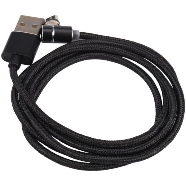 Magnetisk rund magnetisk laddningskabel Android datakabel armbåge magnetisk laddningskabel