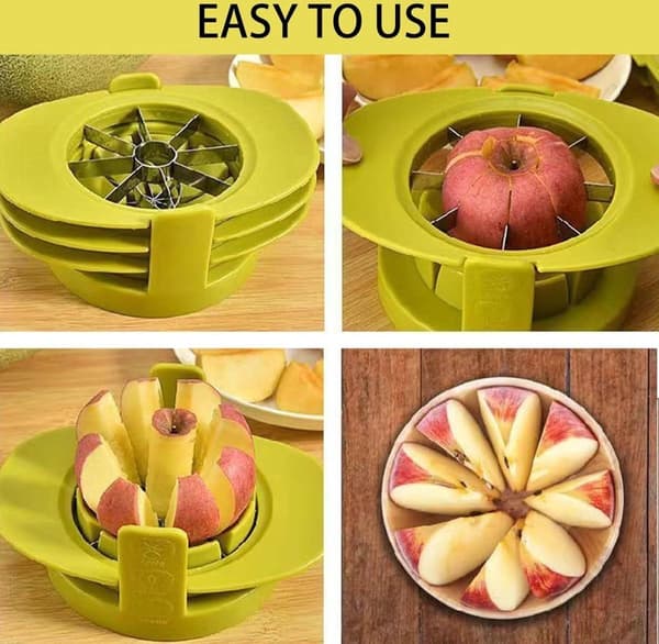 Multifunctional Fruit Slicer - Apple, Mango, Tomato, Egg - Corer, Divider, Chopper, Kitchen Slicer