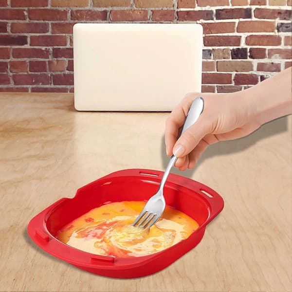 Omelett Maker Eco-Friendly Durable Silicone Omelet Tool Microwave for Cooking