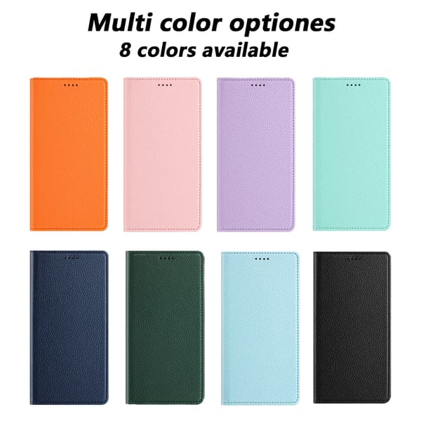 Magnetisk lærfutteral til Samsung Galaxy Xcover 7 5G Black