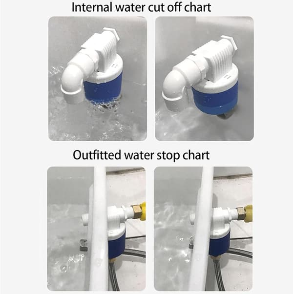 Water Level Control Valve | Automatic Easy Installation - Water Level Control Float Valve, for Aquarium, Lake, Pool, Livestock Troughs, Pond [DB]