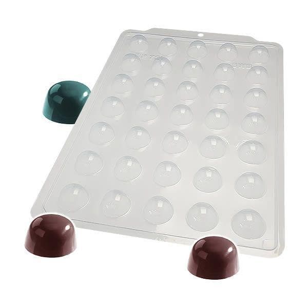 Pralineform Kuppel Chokoladeform - BWB 3585 - SP 727 Transparent transparent