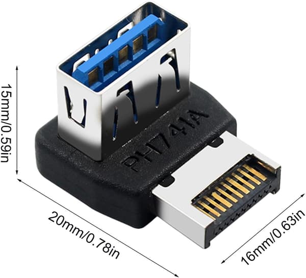 USB-basadapter, plug-and-Play, nyckel-A -