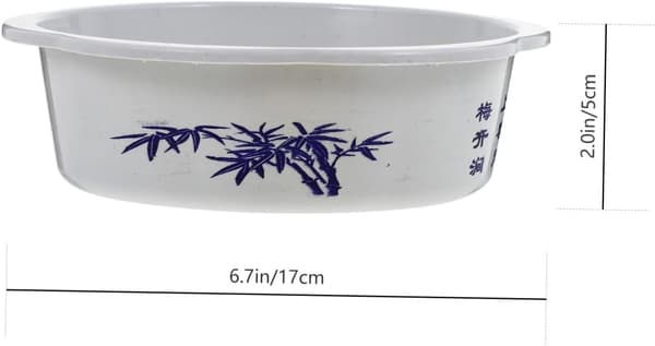 10 stk. hydroponiske urtepotter af plast ca. 18 cm x 6 cm vandreserverende til vandplanter altanhavekontor -