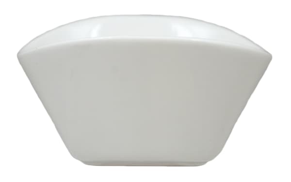 Mini Porcelænsskål Rektangulær Afrundede Kanter - 20 pak Vit 5000