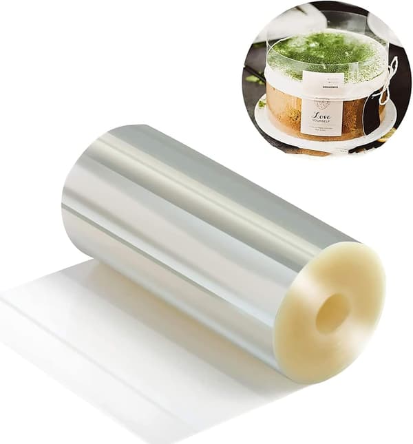 Cake Decoration, Cake Collar, Acetate Rolls, Transparent Cake Strips, T