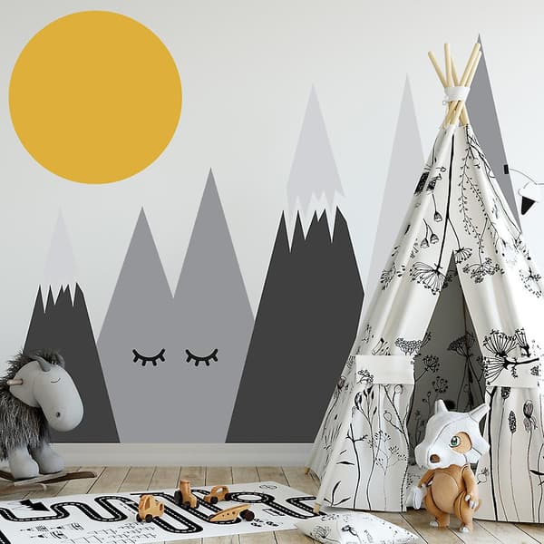 Removable Wallpaper Wall Decals Waterproof Home Decor Sric DXGHC