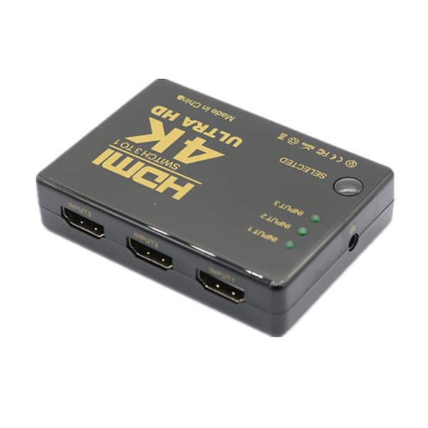 HDMI-switch 3 ind 1 ud 4k*2k HDMI 3-vejs 1 HDMI-switch 3 ind 1 ud