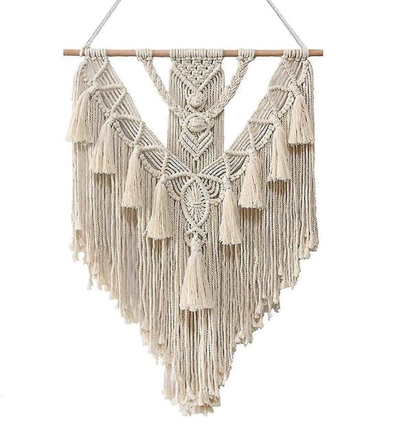 Väggbonad, 55x70cm Väggdekor Tapestry Chic Bohemisk Vävd Bonad För Sovrum Och L