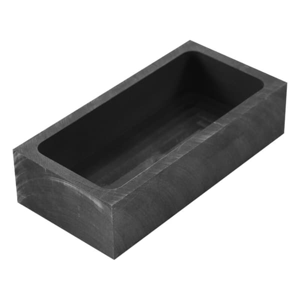 Sølv Grafitt Ingot Form Gull Støpe Digler for Par (1000G/500G Sølv)