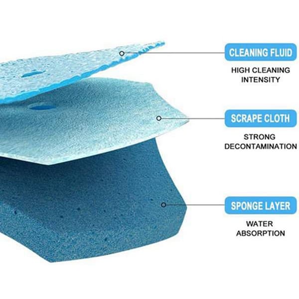 Disposable Toilet Brush Cleaning System Flushable Refill Disposable Brush Refills - 60 Refills