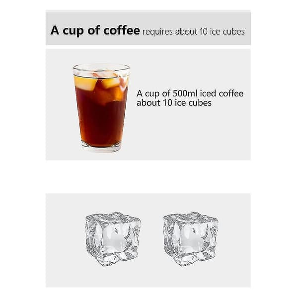 Ice Cube Tray with Lid and Freezer Storage for Refrigerator with Ice Box