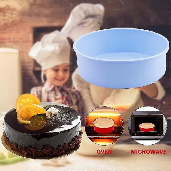 Rund silikonkakeform 8 tommer, rund bakeform